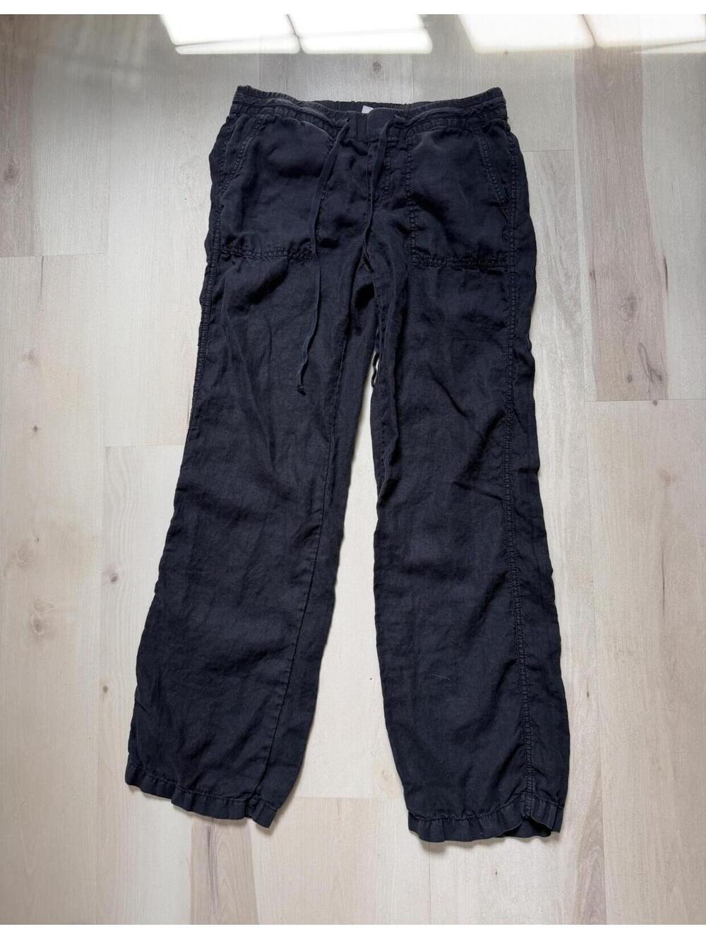Caslon Black Relaxed Drawstring Waist Pants